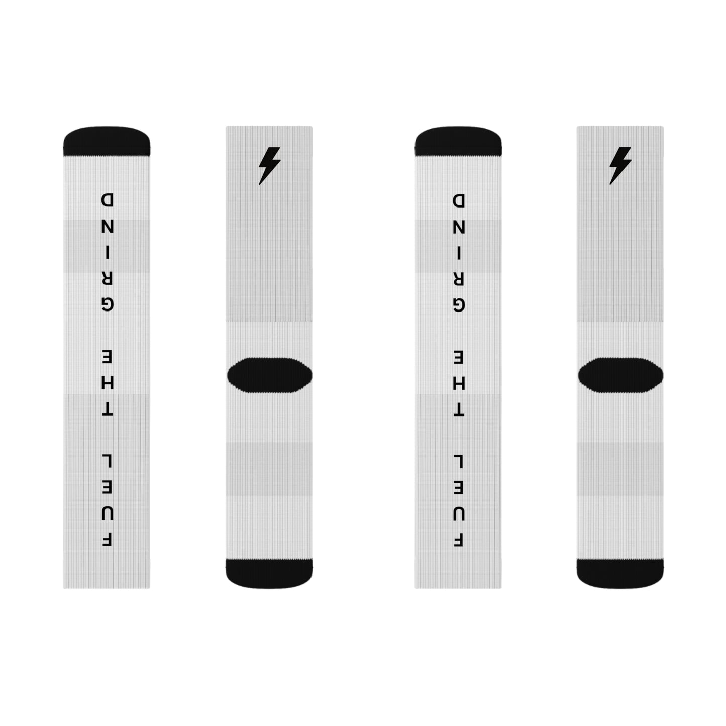 Fuel the Grind Bolt Socks