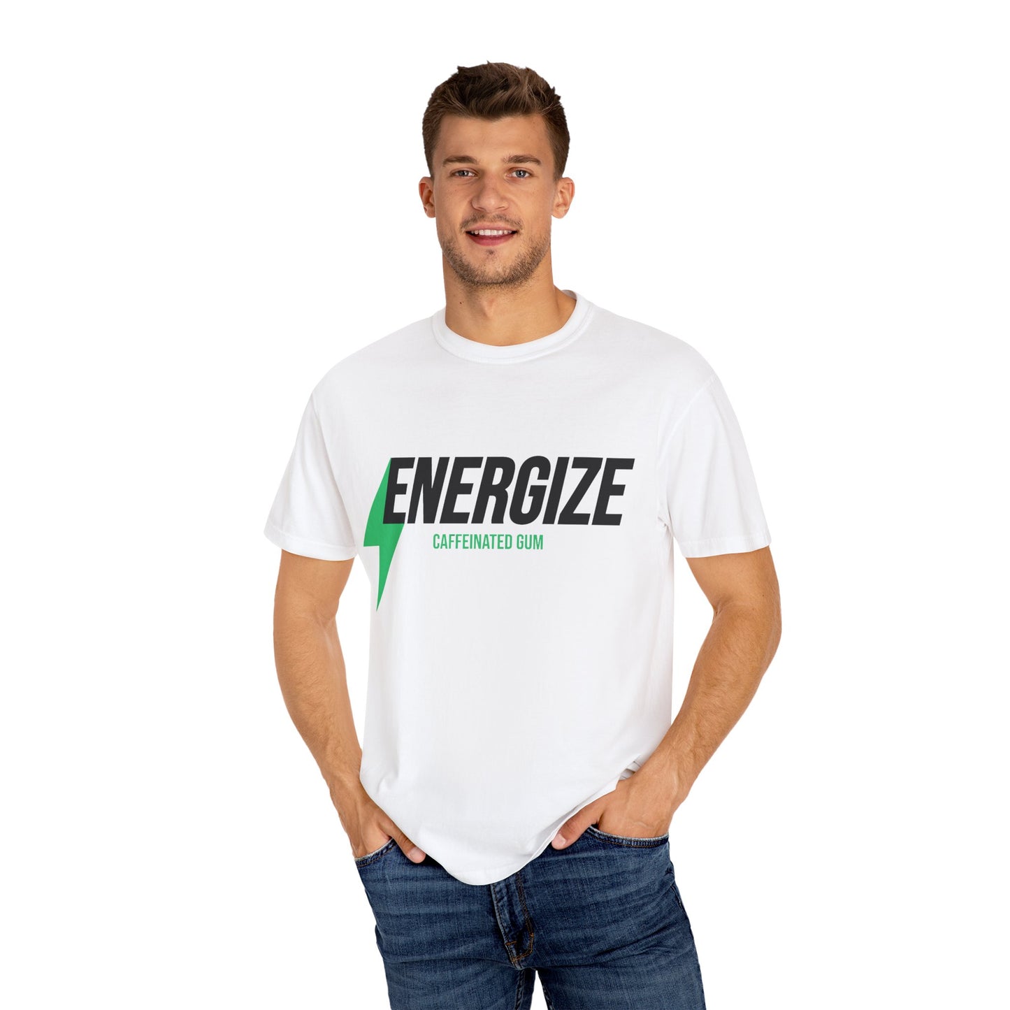 Energize Graphic Tee- Wintermint