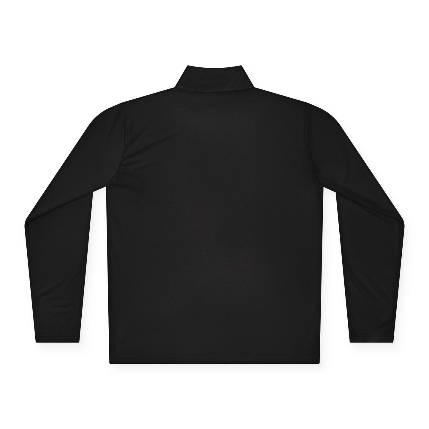 Minimalist White Quarter-Zip Pullover
