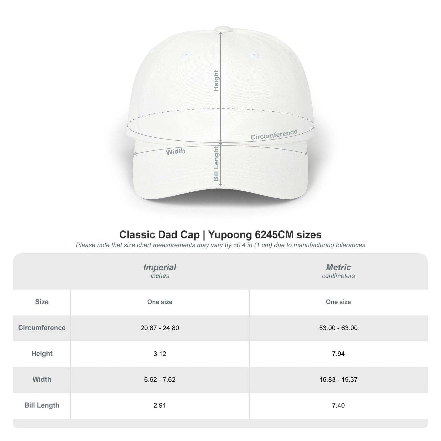 Dad Cap — ‘Energize’ Lightning Logo Embroidered Baseball Hat