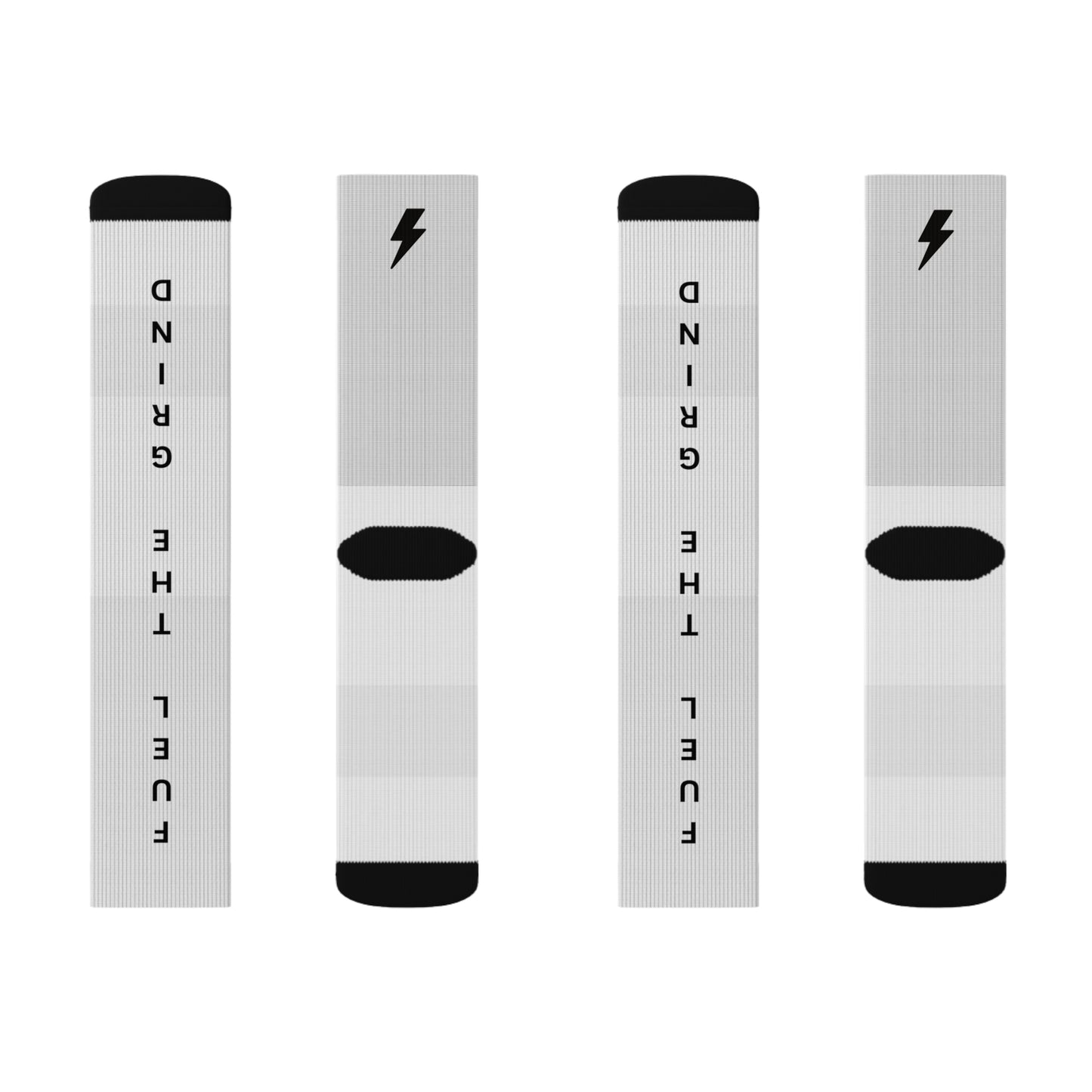 Fuel the Grind Bolt Socks